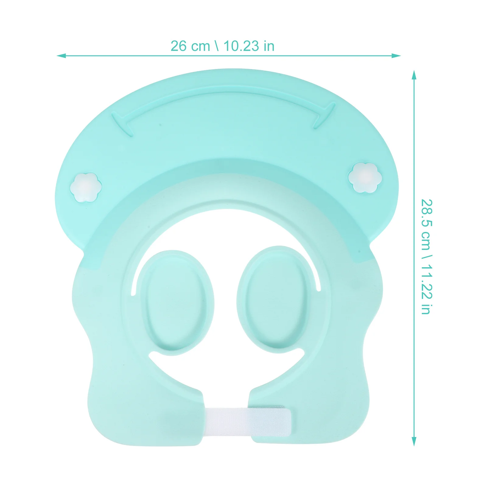 

Детский козырек для душа, водонепроницаемая легкая шапочка из ТПЭ для защиты ушей, шампунь для малышей, детская шапочка для ванны, козырек для душа