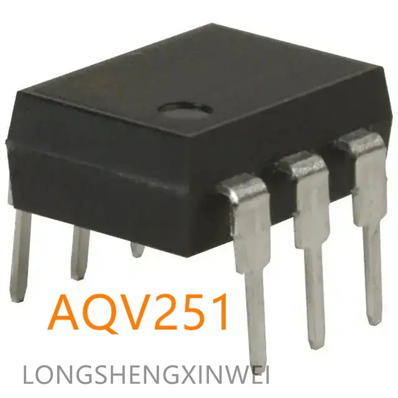 1PCS New Original AQV251 Photocoupler Direct Interpolated DIP6 Optical Isolator Photocoupler