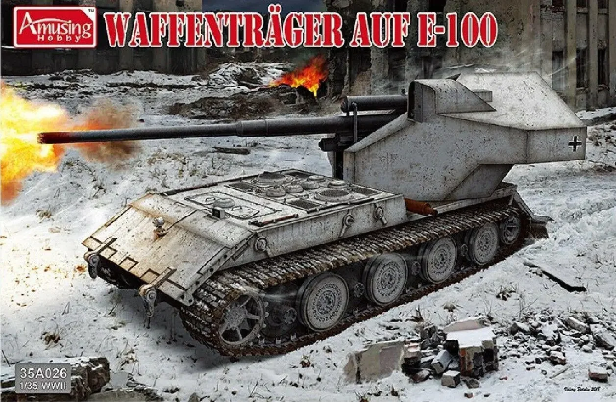 

Amusing Hobby 35A026 1/35 German Waffentrager auf E-100 Model Kit