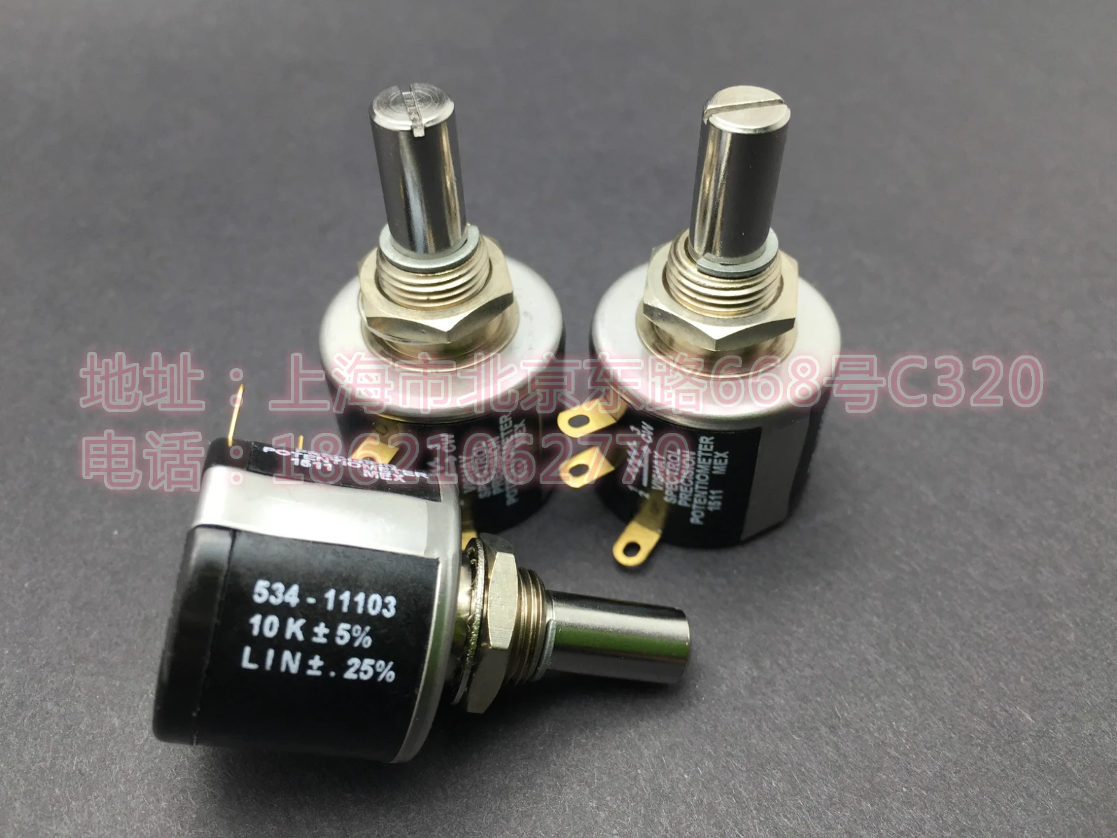 

Vishay spectrol MOD534-1 100 Ω 10 turn potentiometer