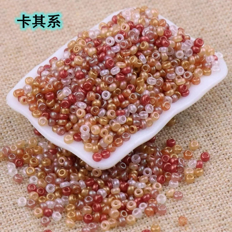 Nicht verblassende 1,5mm/2mm Perlenfarbe, farbige Imitation von Miyuki Glasreisperlen, handgefertigter DIY-Armbandschmuck, lose Perlen – Detail 7