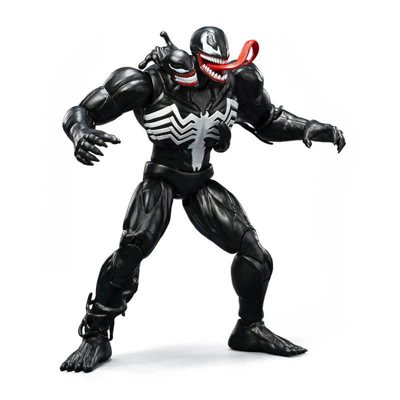 Fondjoy Action Figures Venom Joints Moveable Assembled Model 1/12 Ratio ABS Material Models Kit Educational Toys Birthday Gifts