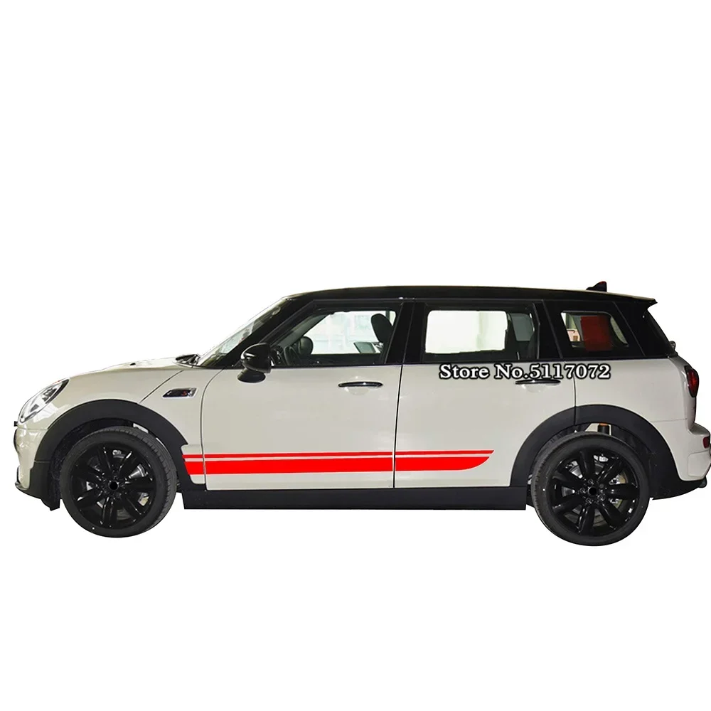 Car Hood Engine Cover Trunk Rear Side Skirt Stripes Sticker Body Kit Decal For MINI Cooper Clubman F54 2015-2019 Accessories