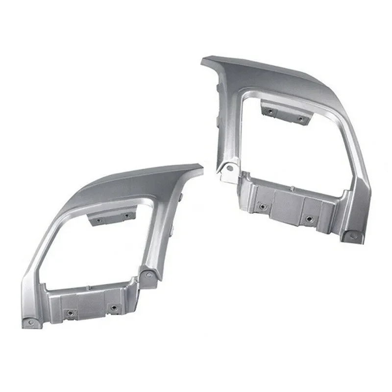 1 Pair Silver Plastic Rear Bumper Exhaust Hood Trim Cover LR028087 LR02808 Car Styling Accessories