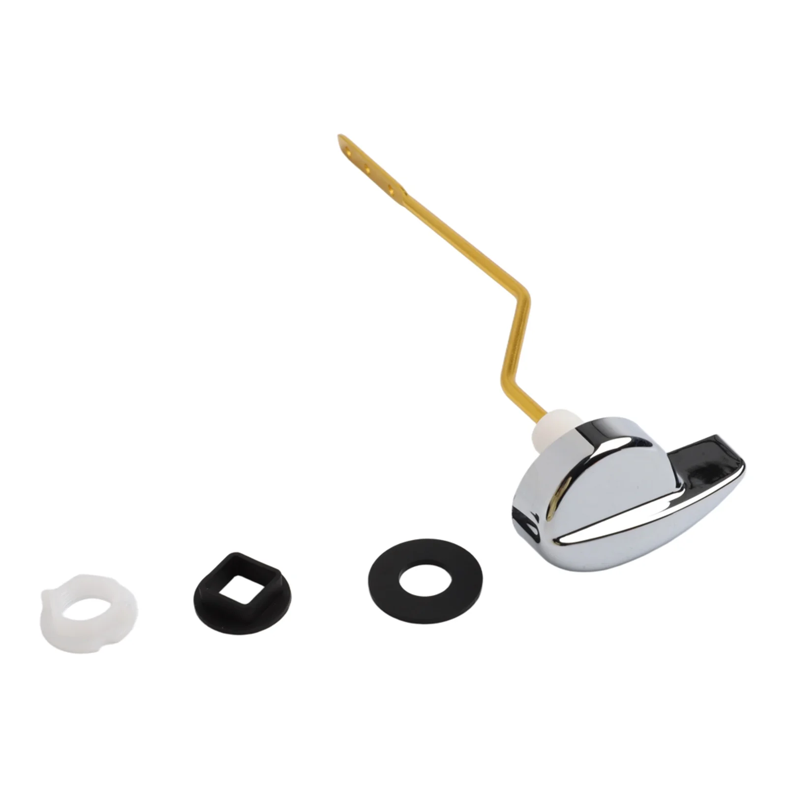 DIY Toilet Installation Front Mount Handle Side Front Mount Toilet Lever Easy Installation Flush Lever Locknuts