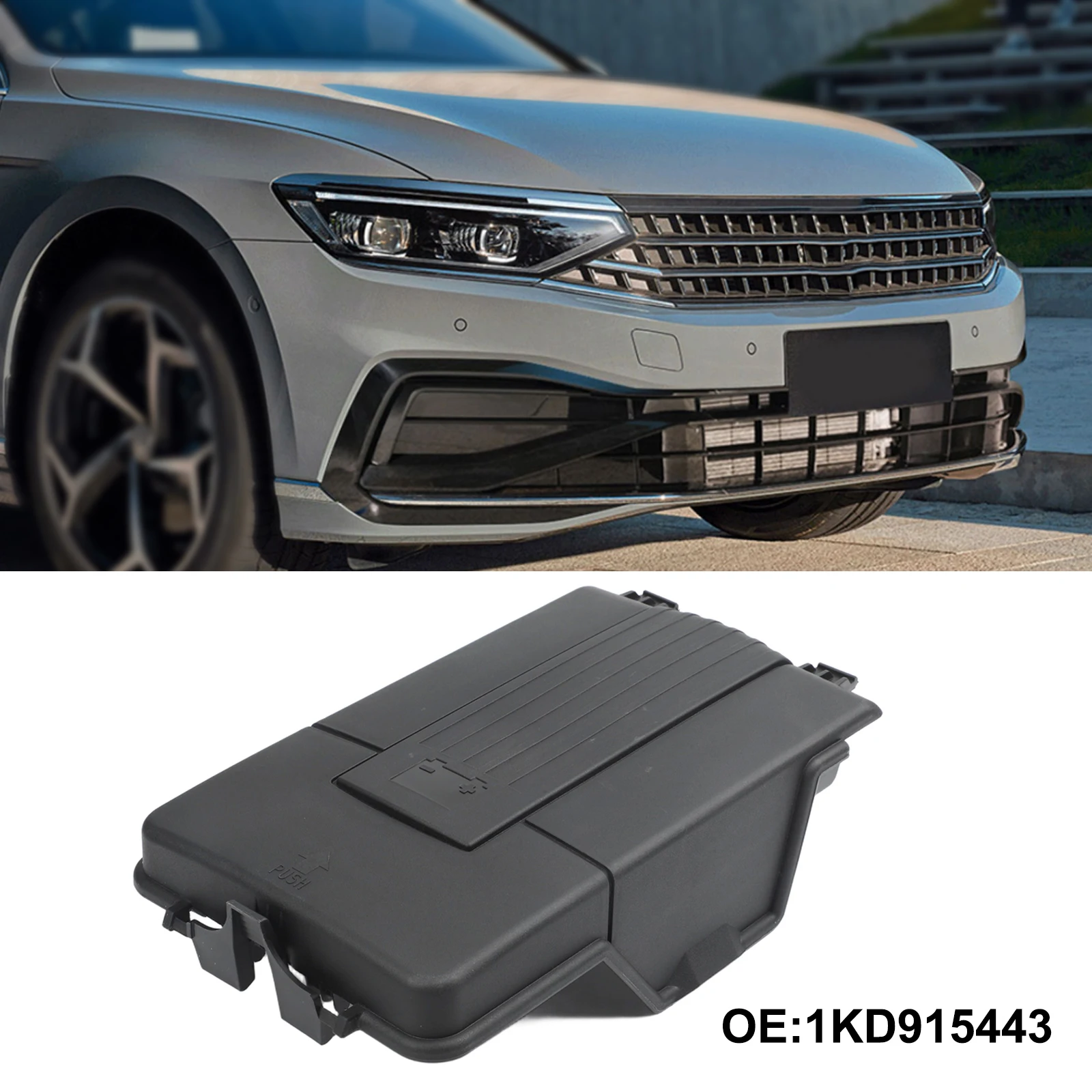 Battery Bay Protection Battery Dust Cover Battery Trim Robust Battery Dust Cover Protection Cover For Golf MK5 2005-2013