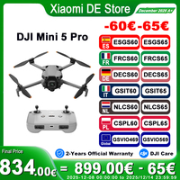 DJI Mini 5 Pro Drone Fly More Combo 2025 New Original Upgraded Active Track 360 ° 1-inch CMOS Sensor F/1.8 Aperture Mini Camera Drone