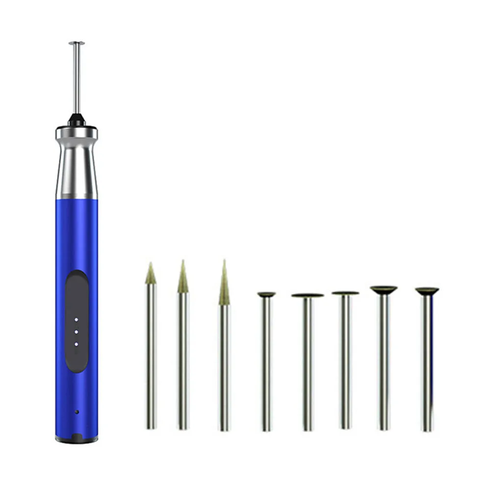 Cordless Electric For Polishing Pen IRX6 with 3 Variable Speeds and Multi-Functional Steel Grinding Heads for Professional Use