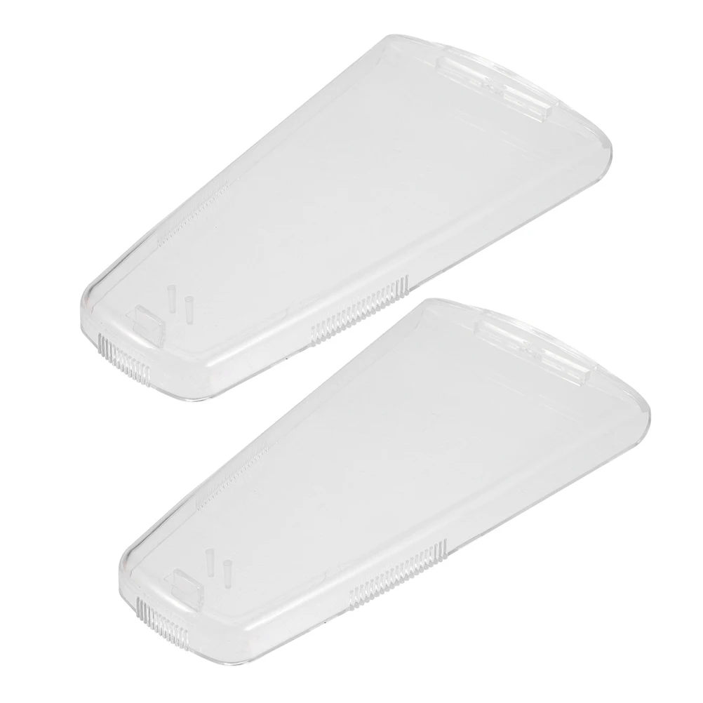 

2 Pcs Metronome Dust Cover Electric Piano Keyboard Transparent Pp Chemical Drum