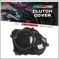 For HONDA CBR1000RR 2004 2005 2006 2007 Carbon Fiber Clutch Cover 1PC Accessories Crankcase Protection Motorcycle Modification