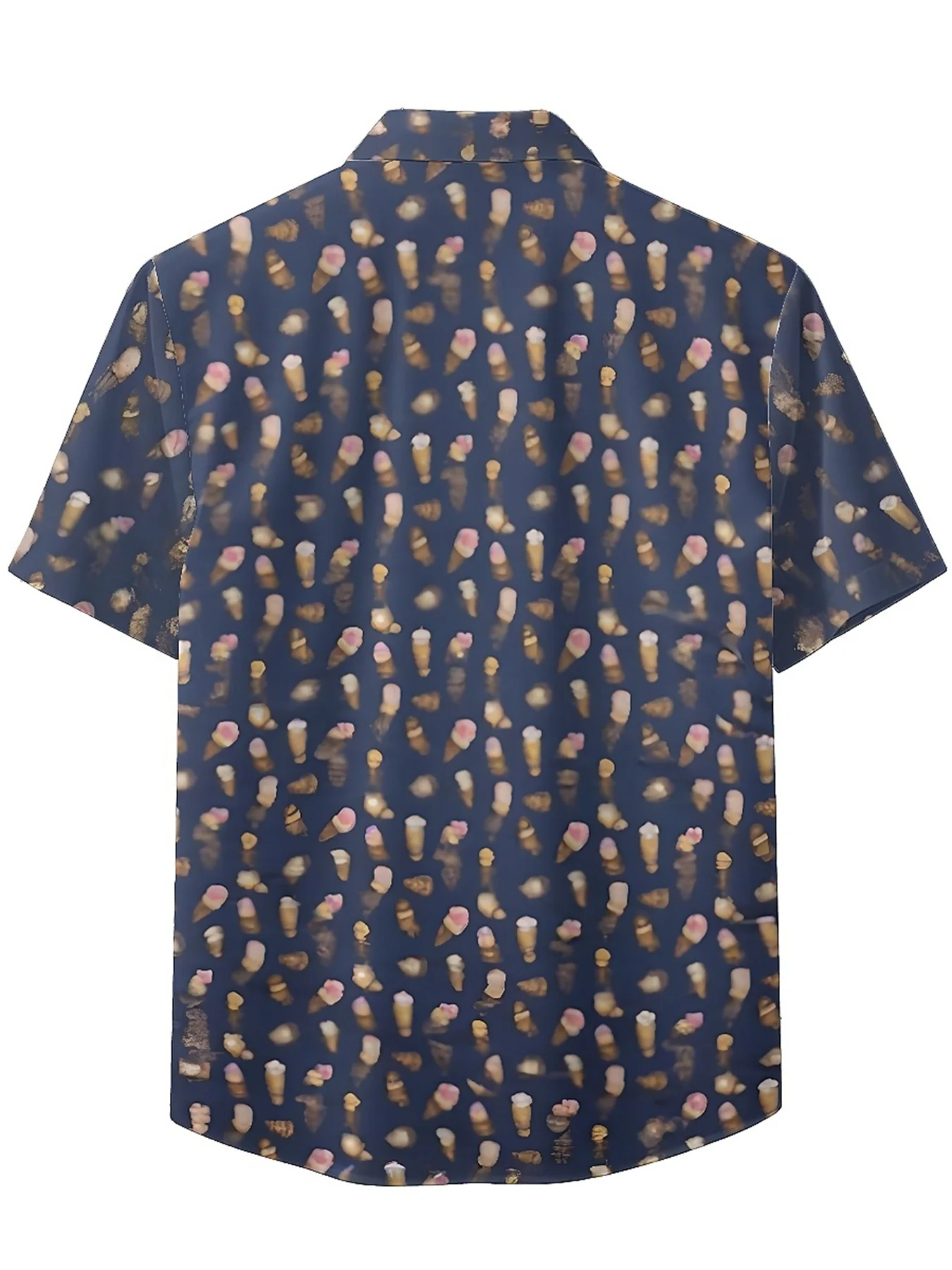 Men's Plus Size Hawaiian Shirts Dark Blue Starry Sky Prints pattern, Button Up Shirts, Unisex Casual Clothing, Summer Tops