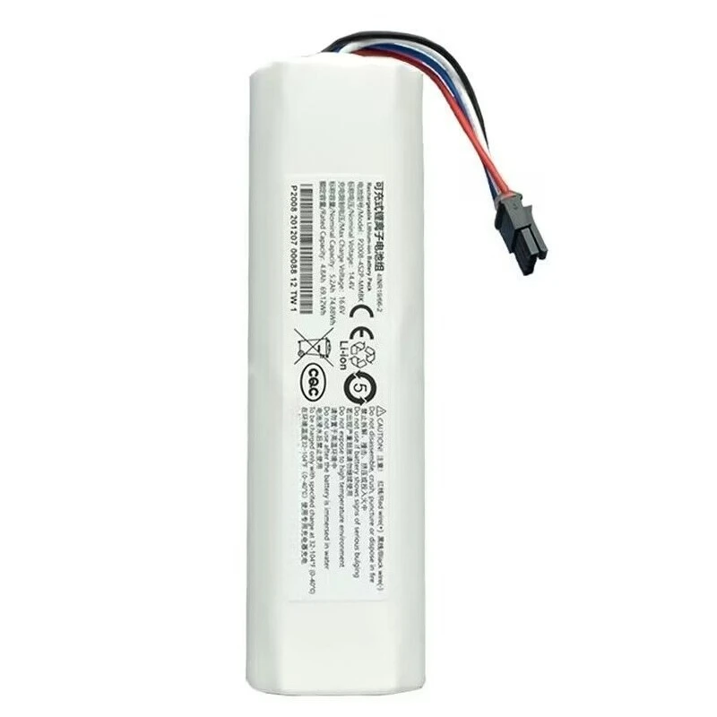 High Quality Battery P2008-4S2P-MMBK 14.4V 12800mAh For Dreame L10 Pro Plus F9 D9 L10 RLS5L RLS5D RLS3 Robotic Vacuum Cleaner
