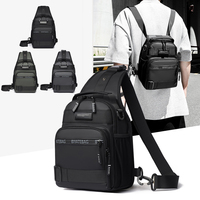 Men Fishing Bag Motorcycle Outdoor Travel Hiking Cycling Commuting Backpack Leisure Business Trip Camping Shoulder Crossbody Bag