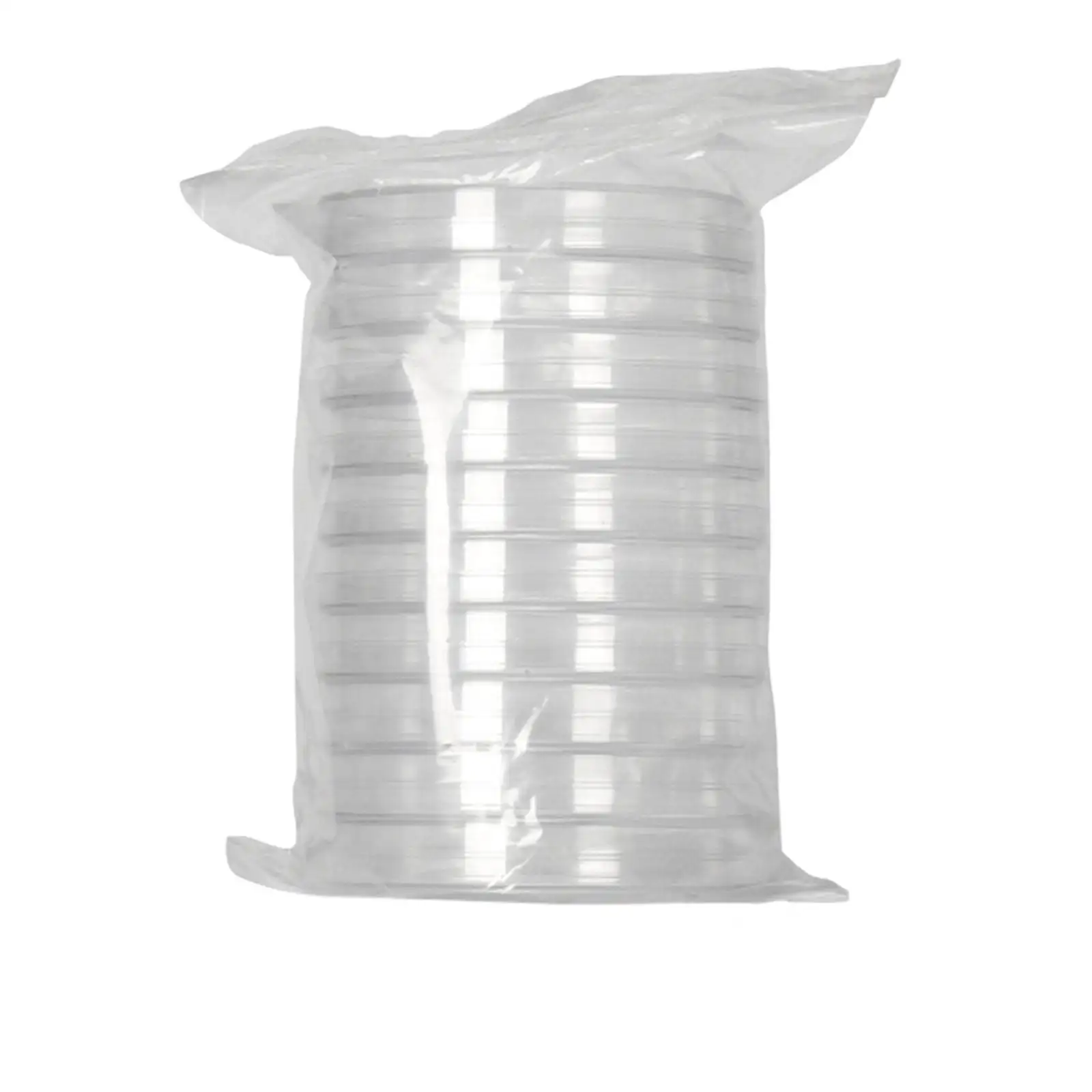 Pack of 10pcs 35/60/70/90/100/120/150mm Polystyrene Petri Dish Sealed Culture Disposable