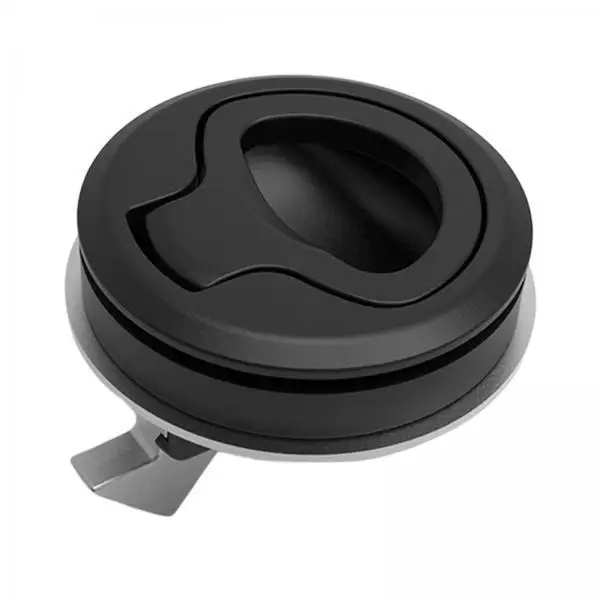 Picture 3: Metal Flush Pull Latch Recessed Marine Door Handle Lock for Camper Trailer Yacht Hardware