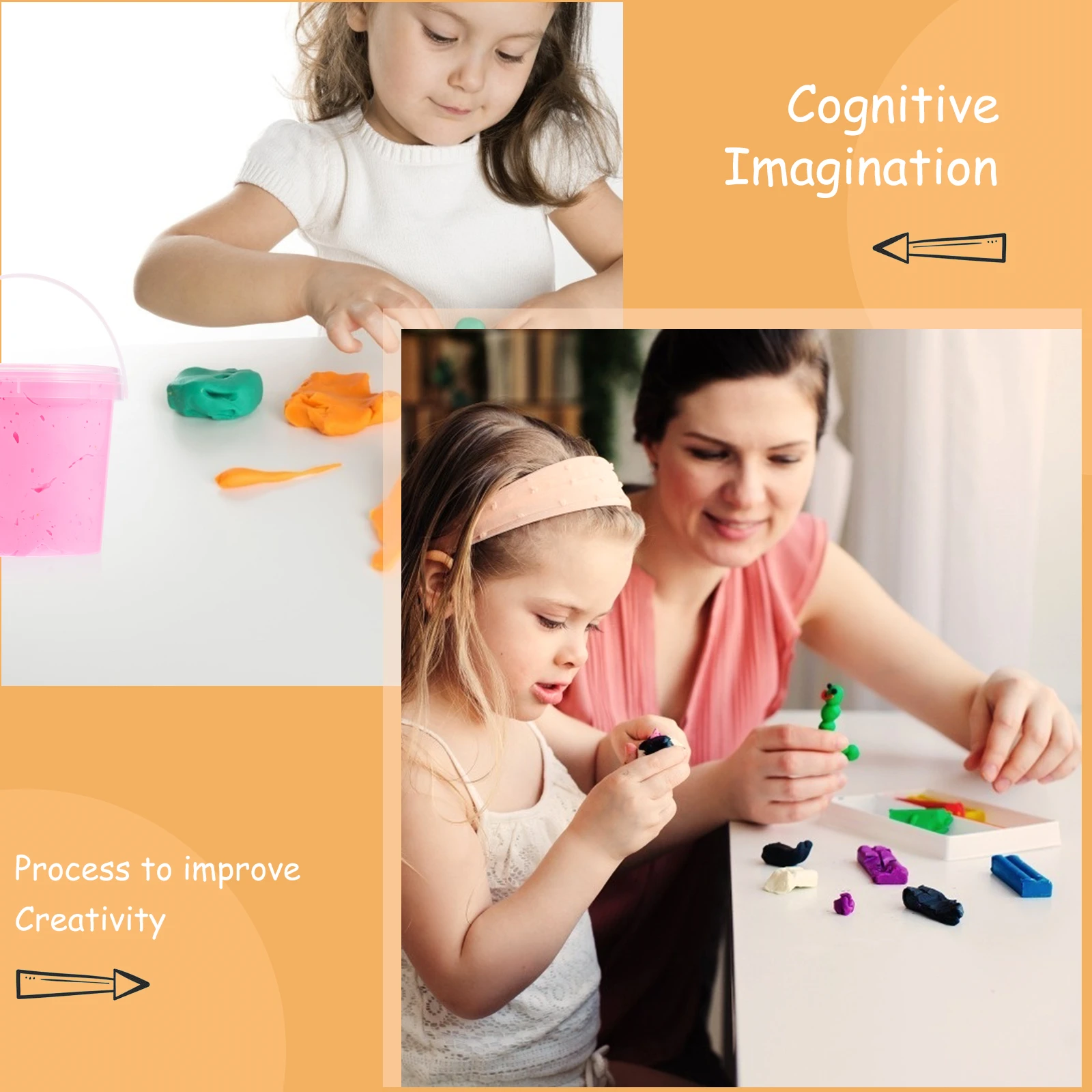 2 قطعة طين خفيف للغاية للأطفال آمن غير تصلب الراتنج النمذجة العجين مشرق لون نقي لتقوم بها بنفسك عدة للعب التعليمية الإبداعية