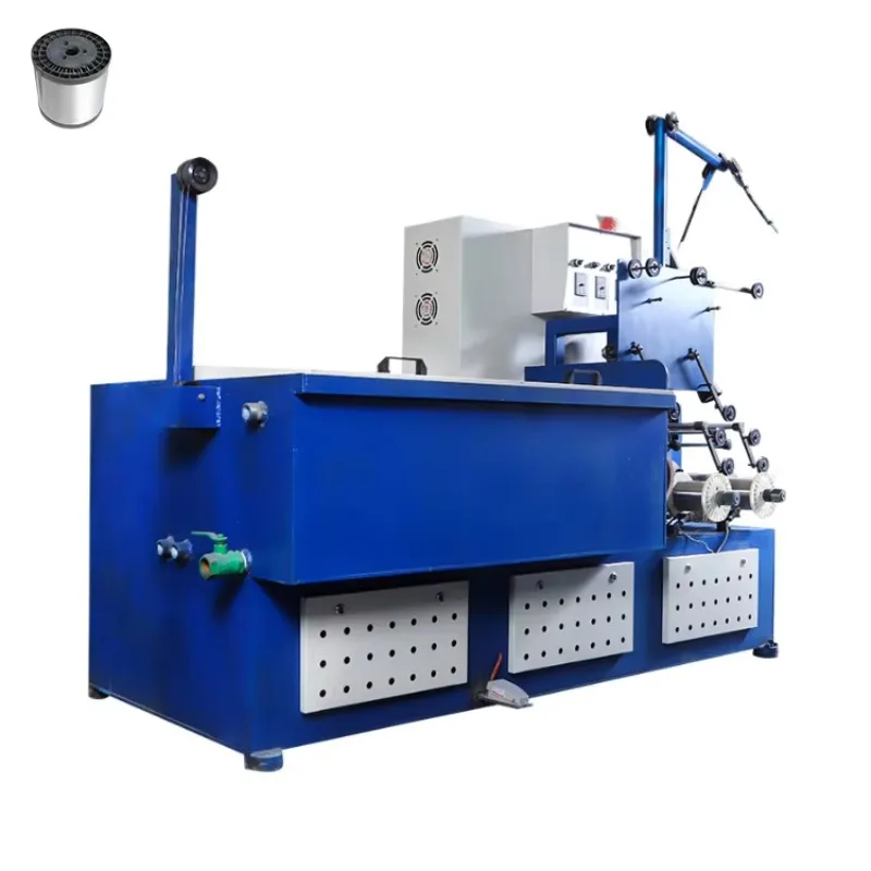 Customized Kitchen Scourer Production Line Fully Automatic Stainless Steel Wire Drawing Scrubber Making Cord Knitting Machine
