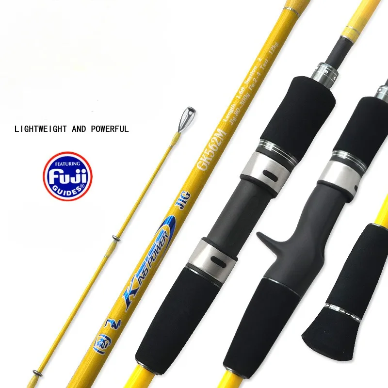 

Lure Fishing Rod Boat Fishing Rod Fuji Guide Ring Fuji Reel Seat Carbon Ultra Light Spinning Casting Slow Shake Jig Bait Rod