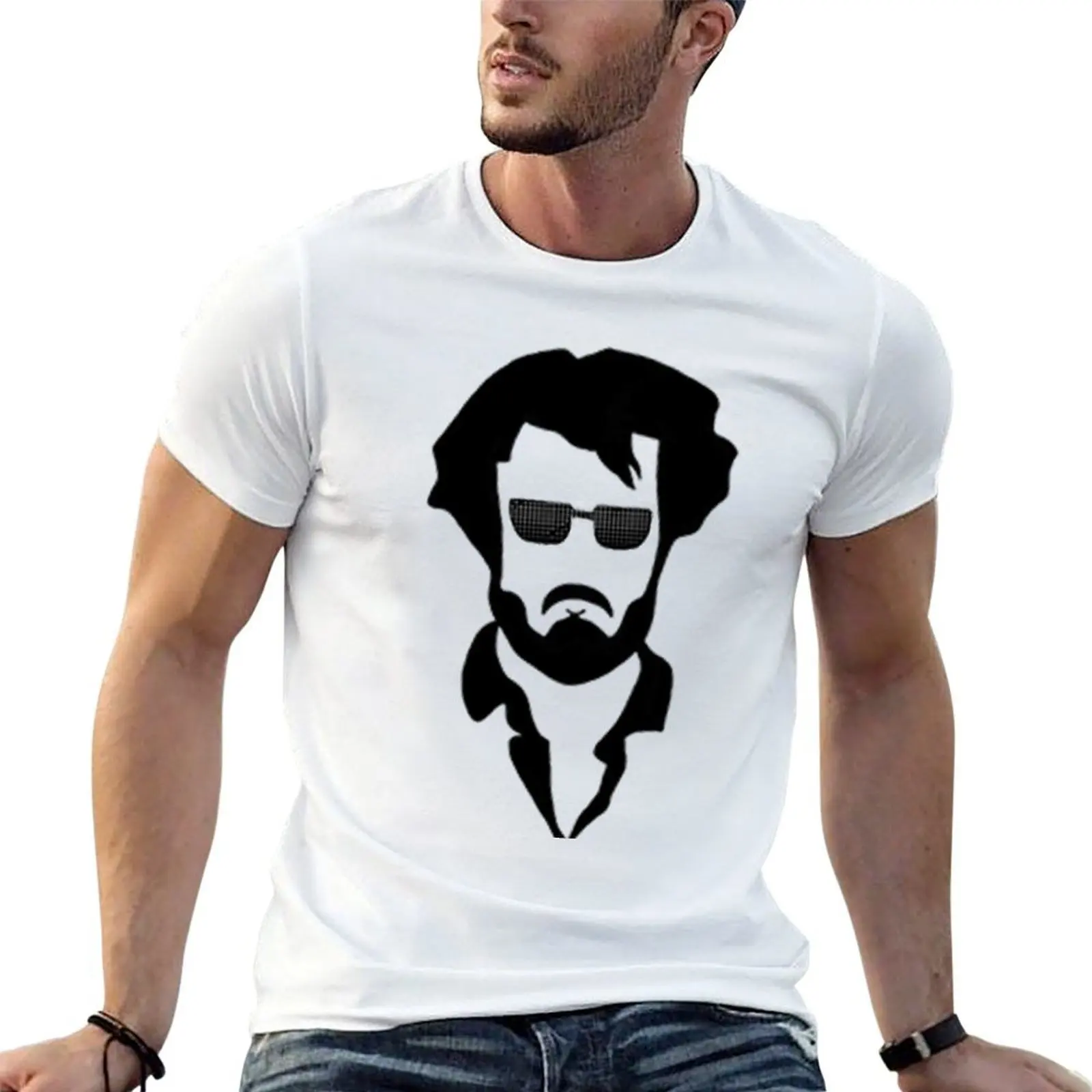 

South Indian superstar - RAJINIKANTH T-Shirt men t shirt cotton 100% man t shirt heavy cotton man t shirt graphic T-shirt