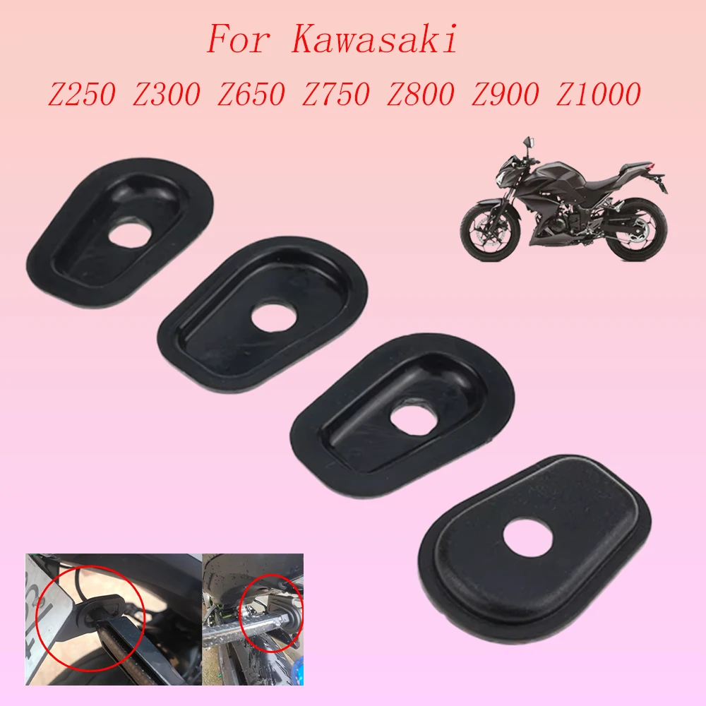 

Motorcycle Refit Turn Signals Indicator Adapter Spacers For KAWASAKI Z250 Z300 Z650 Z750 Z800 Z900 Z1000