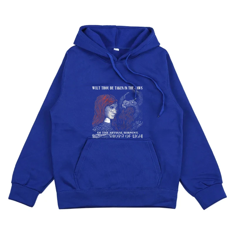 هوديي للرجال والنساء أزرق ملكي كندا مونتريال مطبوعة هوديي كاجوال ملابس الشارع في الهواء الطلق #4