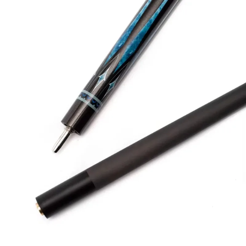 Custom carbon fiber snooker & pool cues, 1/2 joint, 10.5/11/12mm tips with extension.