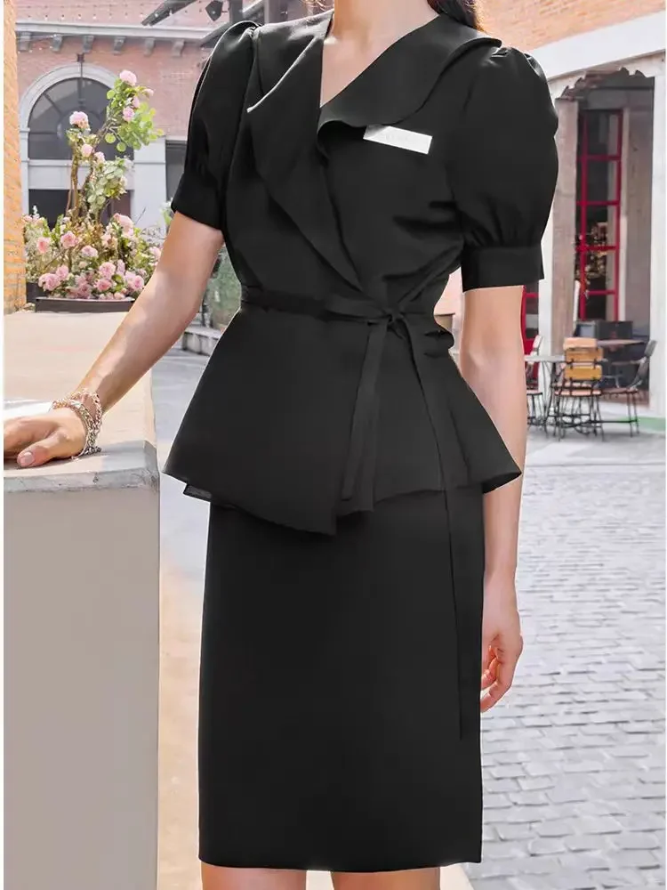 جديد صالون تجميل التجميل إدارة الجلد باديكير ملابس العمل مكتب الاستقبال الكورية الإناث العمل موحدة مستشفى ممرضة ارتداء