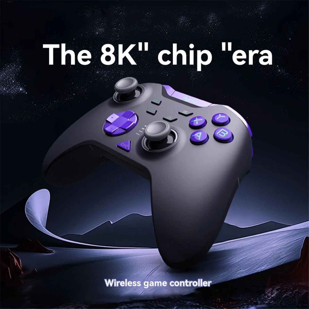 

2025+ P5 Pro 8K Bluetooth Controller with 8000Hz Polling Hall Trigger Capacitive Joystick for PC NS IOS
