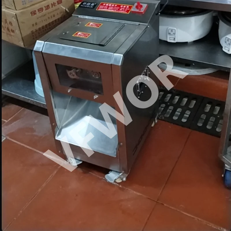 Multi-function Electric Fresh Meat Slicer Shredder Stainless Steel Heavy Duty Commercial Meat Processing Machine Brand New