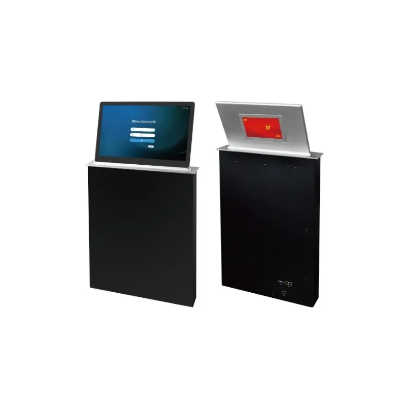 15.6-Inch paperless microphone, barbell monitor, accelerometer lift, synchronous LCD lift audio conferencing system