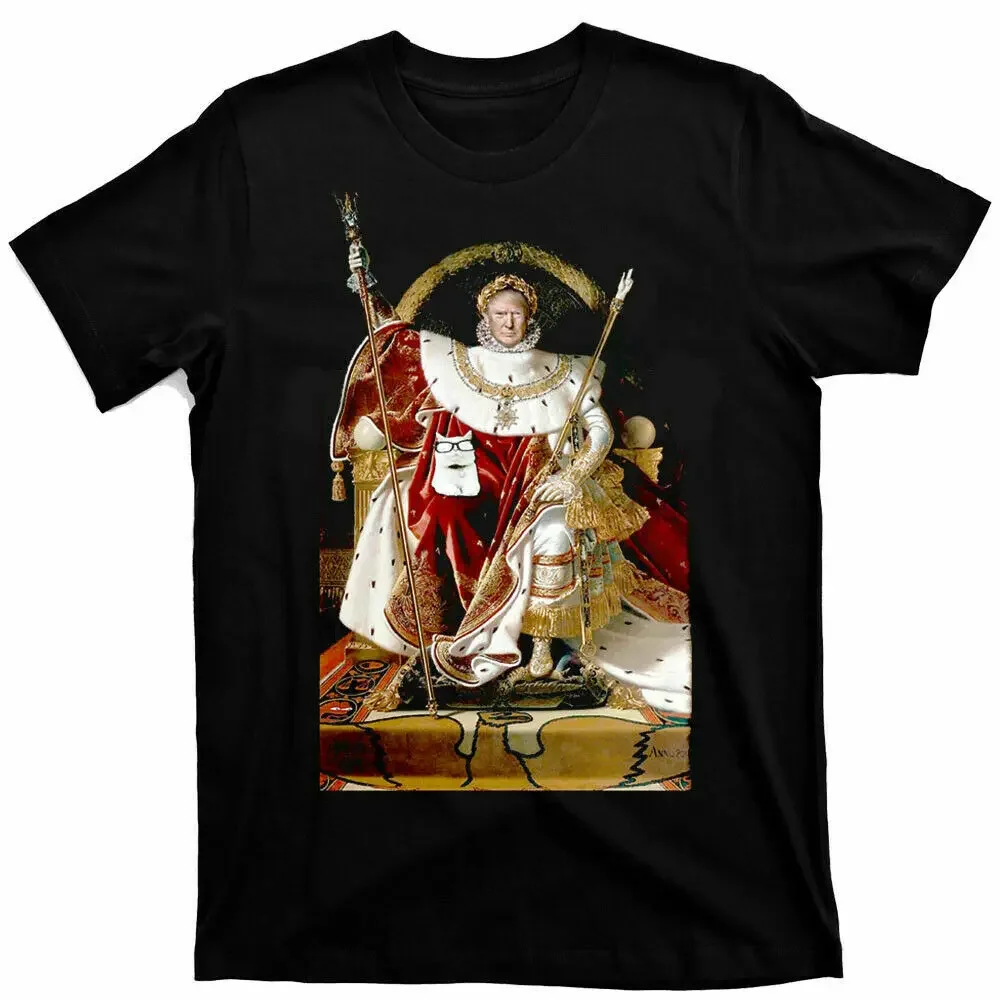 Custom Ultra MAGA Trump 2024 The Great MAGA King T Shirt New 100% Cotton Short Sleeve O-Neck T-shirt Casual Mens Top