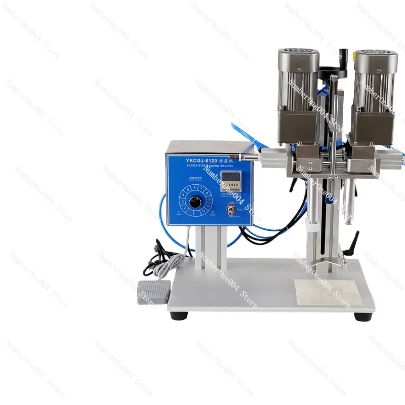 

Cap Screwing Machine Cosmetics Cap Presser Spray Bottle Cap Tightener Laundry Detergent Capping Machine