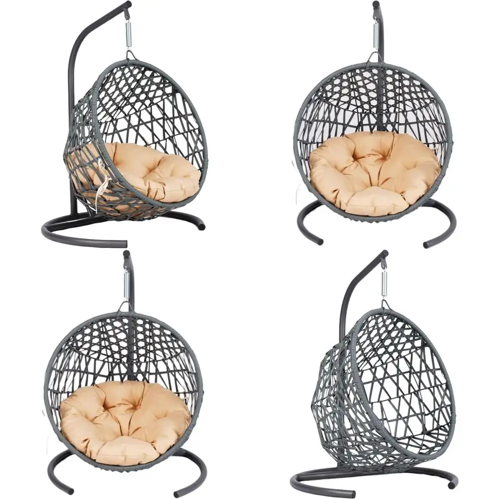 

Yellow Indoor Hanging Swing Bed with Stand for Cats, Puppies, and Small Animals