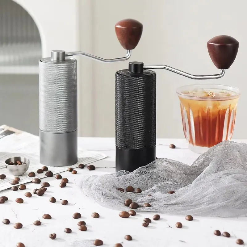 

Hand Cranked Bean Grinder All-metal Body Coffee Grinder Household Steel Core Hand Cranked Coffee Grinder