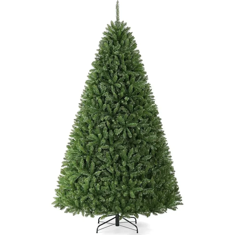 7.5ft Premium Unlit Douglas Full Fir Christmas Tree with Foldable Stand Etra Thick Xmas Tree for Home Party Holiday Decoration