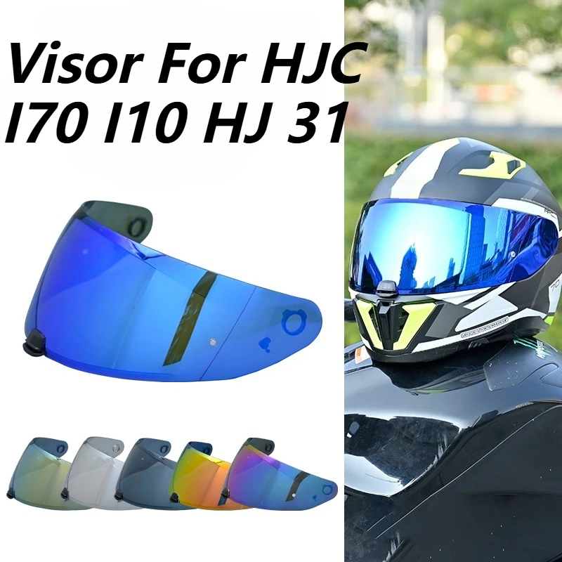 

Motorcycle Helmet Visor For HJC i70 i10 HJ-31 Full Face Helmet Lens Shield Glasses Screen Mask Accessories Parts Capacetes Casco