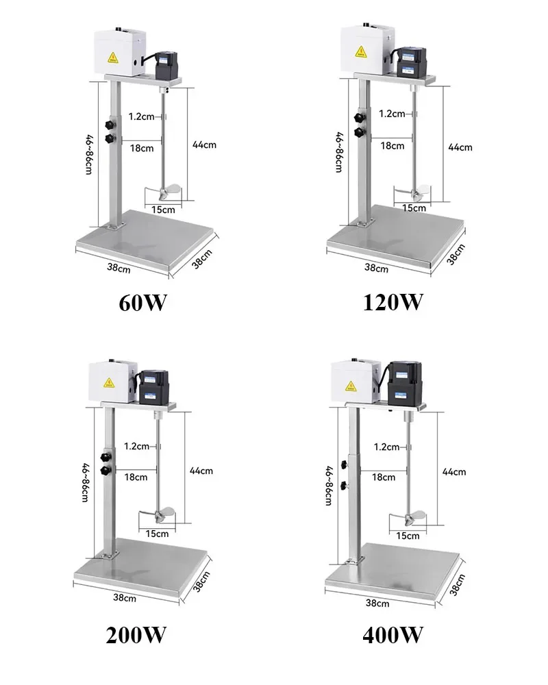 220V Liquid Agitator Mixer Beverage Blender Laboratory Drum Mixer Stainless Steel Liquid Mixing Tool