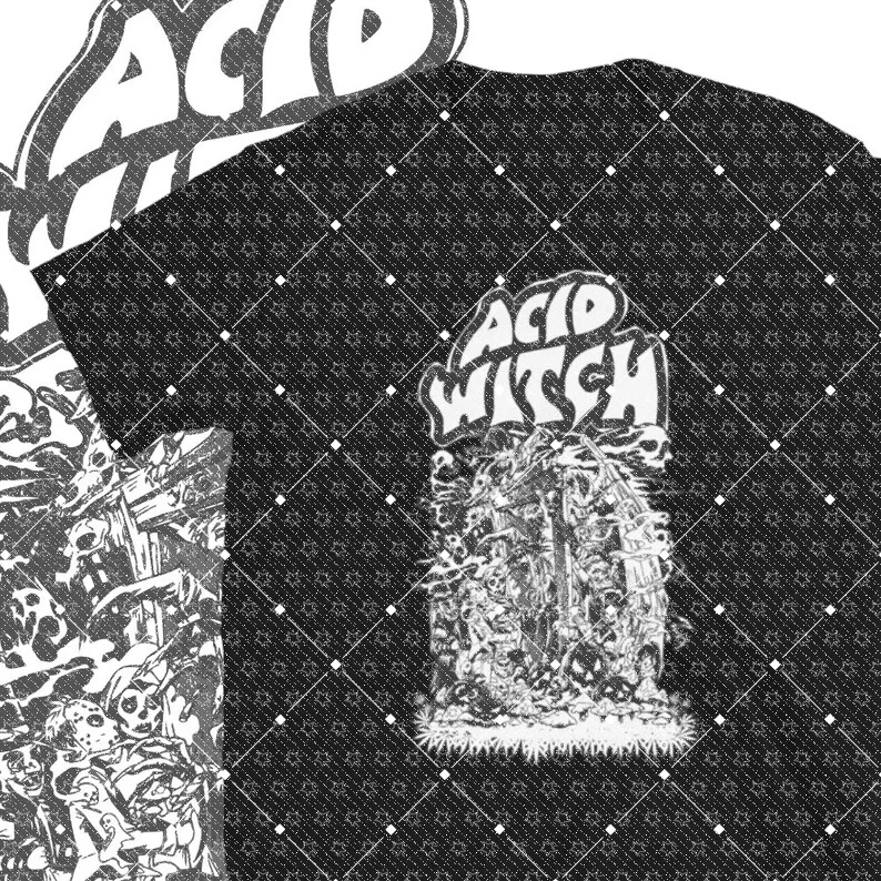 New Heavy Metal Series Band Support Short Sleeve Cotton Casual Fashion T-shirt Comfortable Surrounding T-shirt