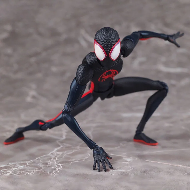 لعبة شخصيات Marvel CT Factory SHF Miles Spider-Manaction القابلة للجمع على قيمة البضائع المتحركة القابلة للجمع