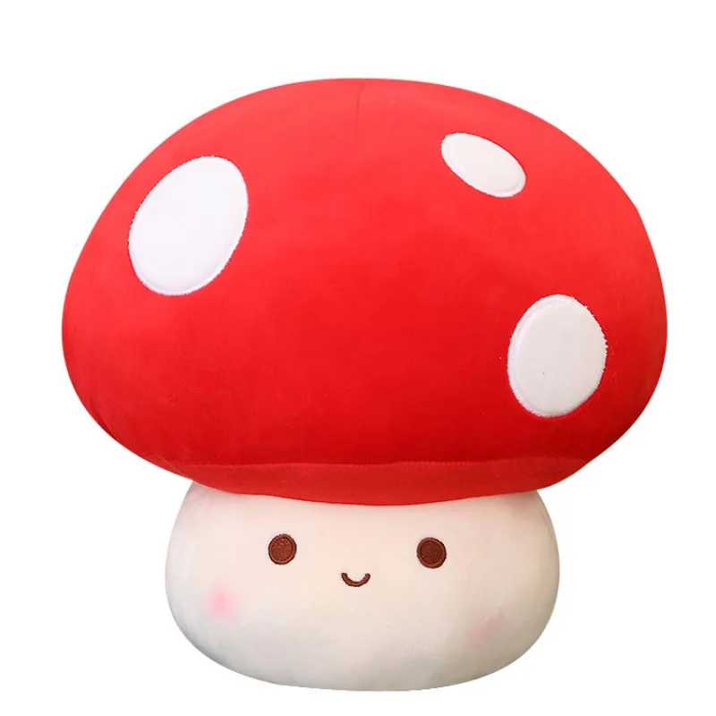 23/30CM Kawaii Mushroom Plush Dolls Simulation Plant Pillow Lovely Toys for Home Decor Sleeping Cushion Stuffed Soft Dolls