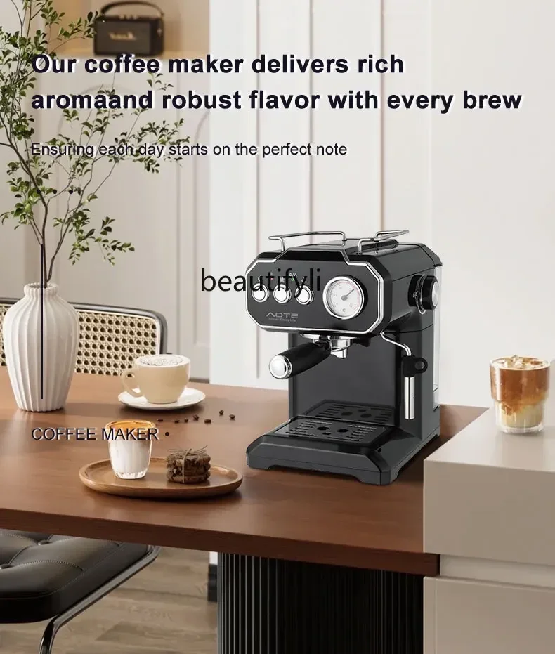 

smt61 Coffee machine home office semi-automatic high pressure concentrated steam