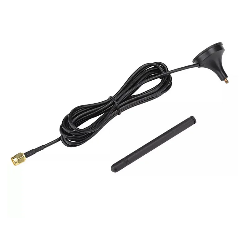 Antena externa masculina SMA, SMA macho para gabinete e roteador DTU ao ar livre, 4G, 3G, LTE, GSM, banda completa, 700-2700MHz