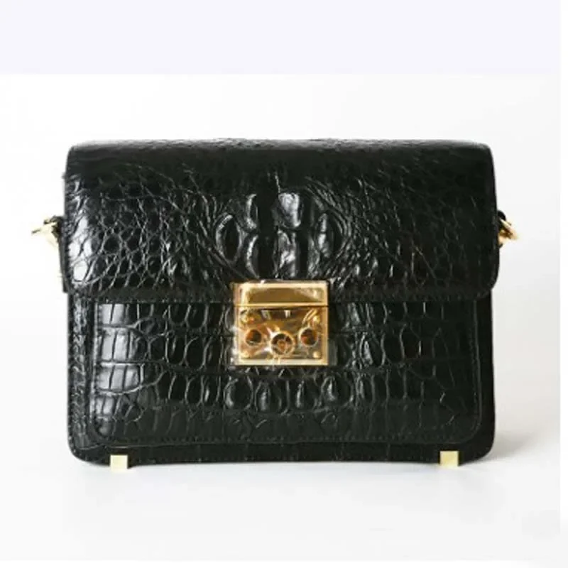 

ourui crocodile female Little bread Single shoulder bag package female women handbag