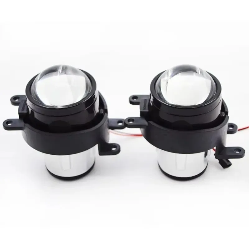 

For Universal 2.5 Inch Fog Light Bi-Xenon Projector Lenses Fog Lamp Assembly High Low Beam Car Driving Retrofit Lamp