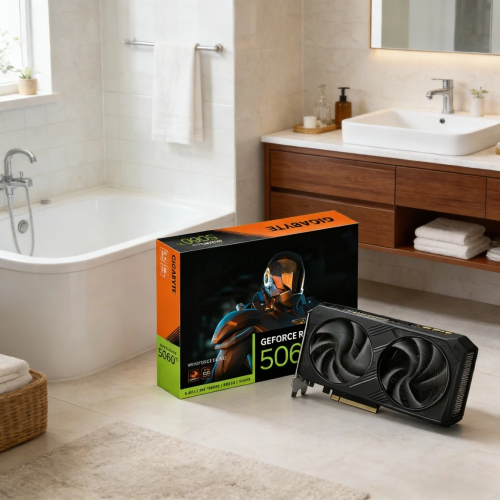 

Видеокарта GeForce RTX 5060 Ti WINDFORCE OC 16 ГБ GDDR7 128-бит PCIe 5.0 с DisplayPort и HDMI