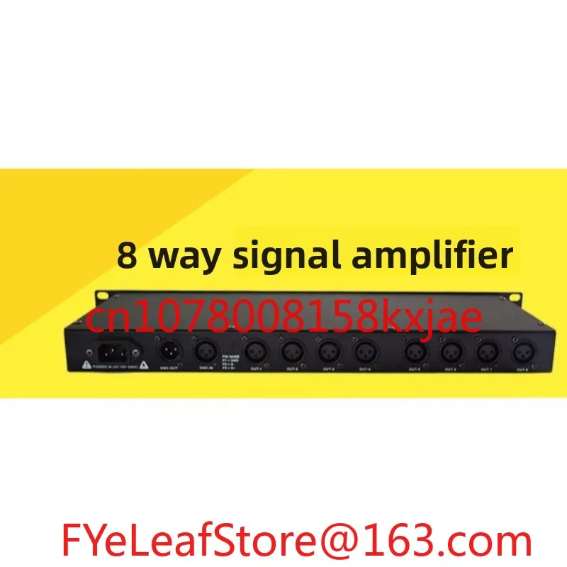 

8-канальный усилитель сигнала сценического освещения DMX512 Распределительный усилитель RDM512