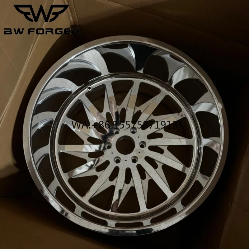 

Deep Concave Polished Forged Truck Wheel 22x12 22x14 6x5.5 24x14 6x5.5 26x14 8x170 8x180 6x139.7