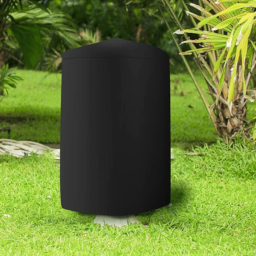 

Elastic Secure Fit Garden Fountain Cover 210D 420D Oxford Cloth Prevent Dirt And Leaves Easily Removable Outdoor Use