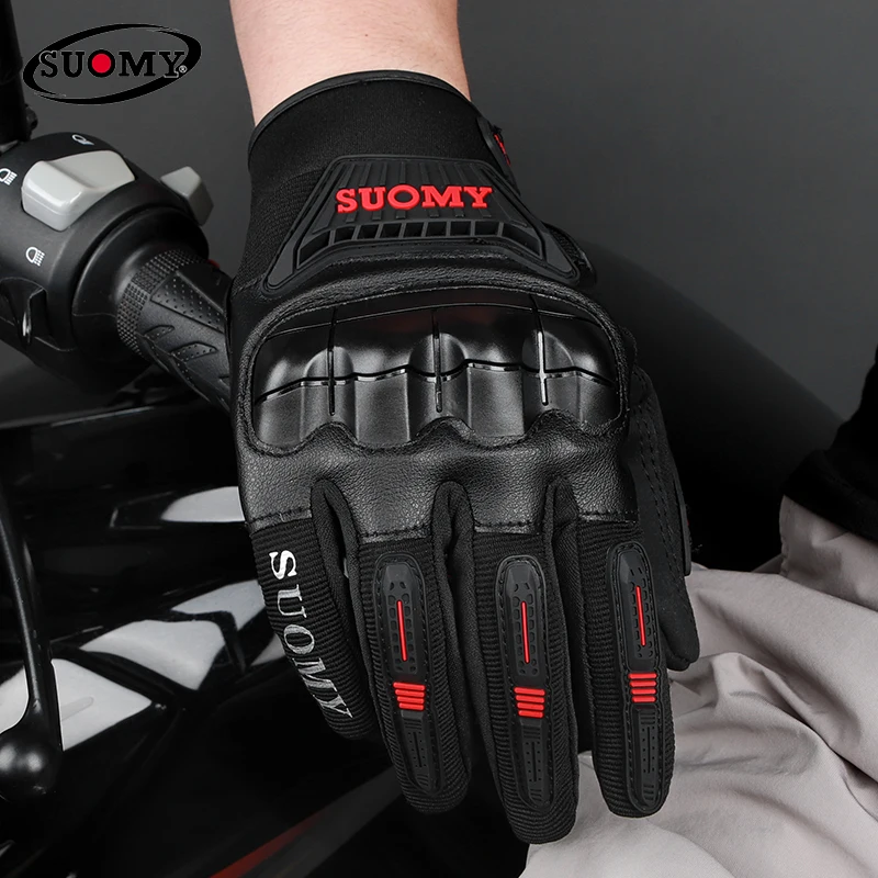 Anti-drop Gloves Men Motorcycle For Riding Breathable Motocross Gloves Wear-resistant Motorcycle Supplies Gloves For Motorcycle