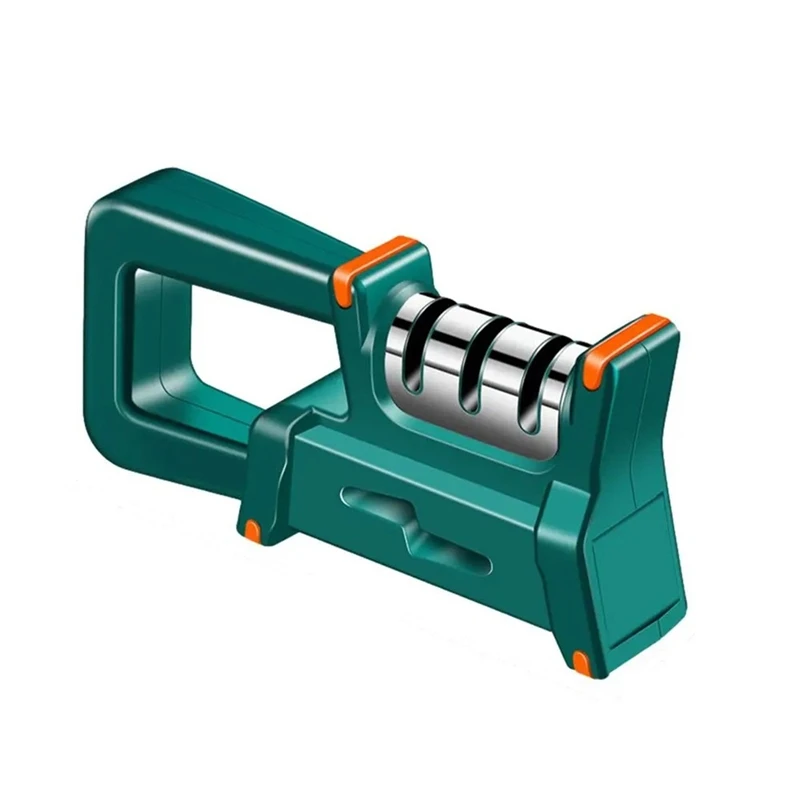 Afilador de cuchillos de mano para el hogar, herramientas de afilado rápido de cocina, herramienta multifunción